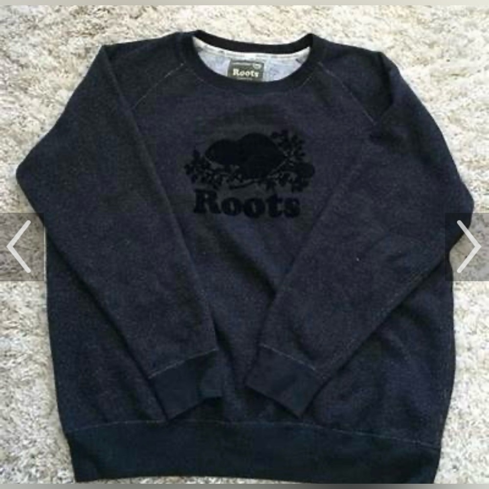 Roots crewneck sweatshirt XL